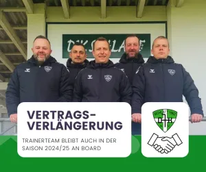 Trainerteam der DJK Schlatt bleibt auch in der Saison 2024/25 „auf Schlatt“